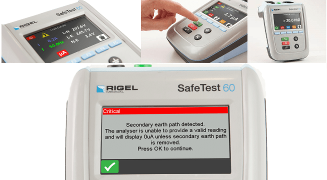 手持式電氣安全分析儀 Rigel SafeTest 60應用范圍